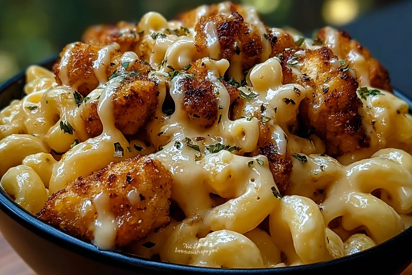 Creamy Honey Pepper Chicken Mac and Cheese Delight Recipe 4 Creamy Honey Pepper Chicken Mac and Cheese Delight