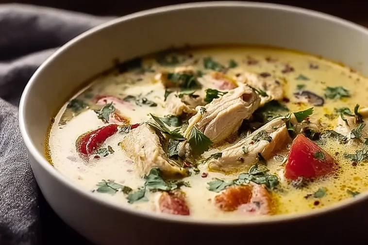 Creamy Marry Me Chicken Soup Keto That Will Steal Your Heart 3 Creamy Marry Me Chicken Soup Keto in a Bowl