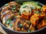 Delicious Grilled Chicken & Sweet Potato Bowl