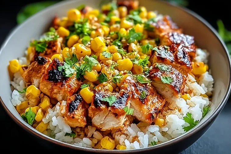 Delicious Street Corn Chicken Rice Bowl Recipe in 35 Minutes 3 Delicious Street Corn Chicken Rice Bowl Ready in 35 Minutes