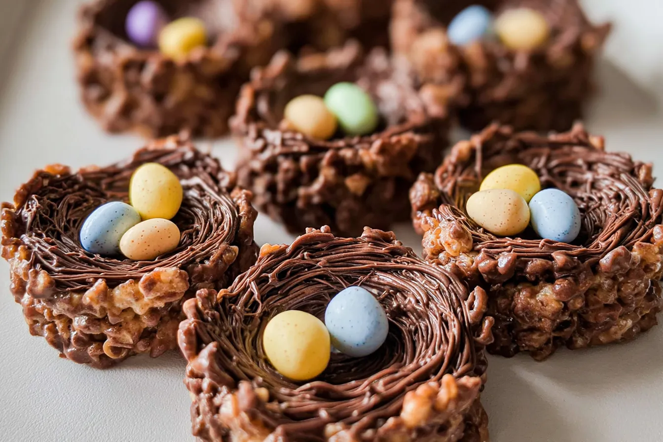 Easter Birds Nest Cookies