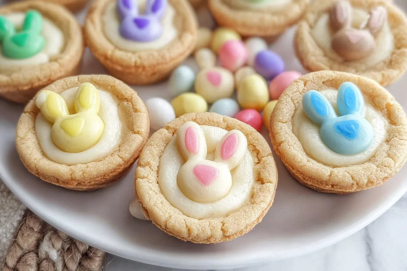 Easter Bunny Sugar Cookie Cups: Sweet Delight for Spring 4 Easter Bunny Sugar Cookie Cups