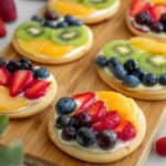Easter Egg Fruit Pizzas - Colorful and Delicious Spring Treats