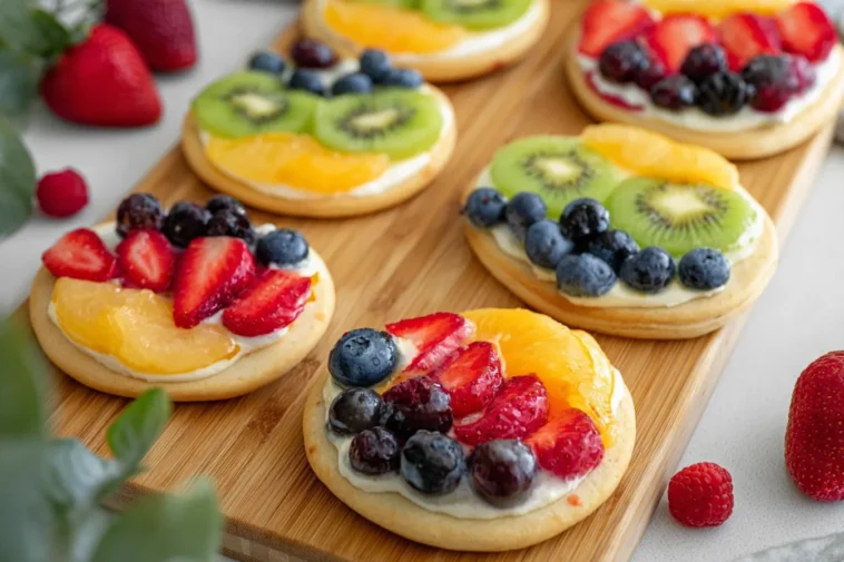 Easter Egg Fruit Pizzas - Colorful and Delicious Spring Treats