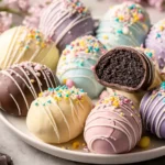Colorful Easter Egg Oreo Balls – No-Bake Delight