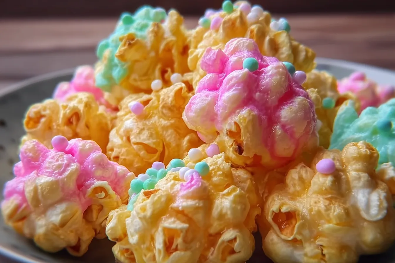 Easter Puff Corn Treat 