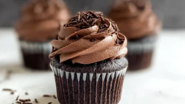 Easy Chocolate Cupcakes Freshly Baked