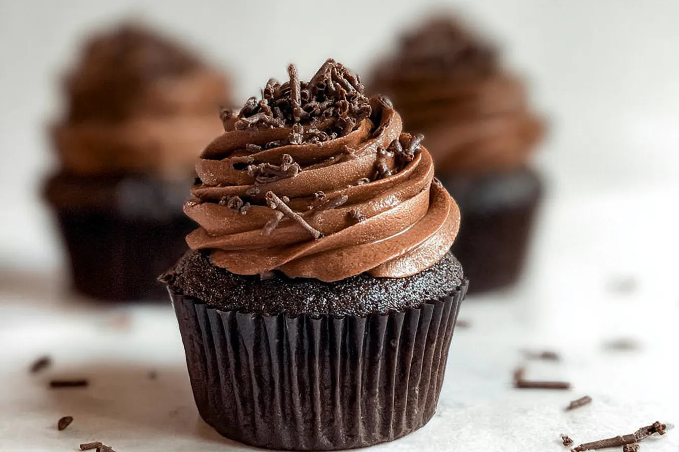 Easy Chocolate Cupcakes 