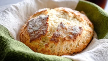 Easy Irish Soda Bread Fresh Out of the Oven