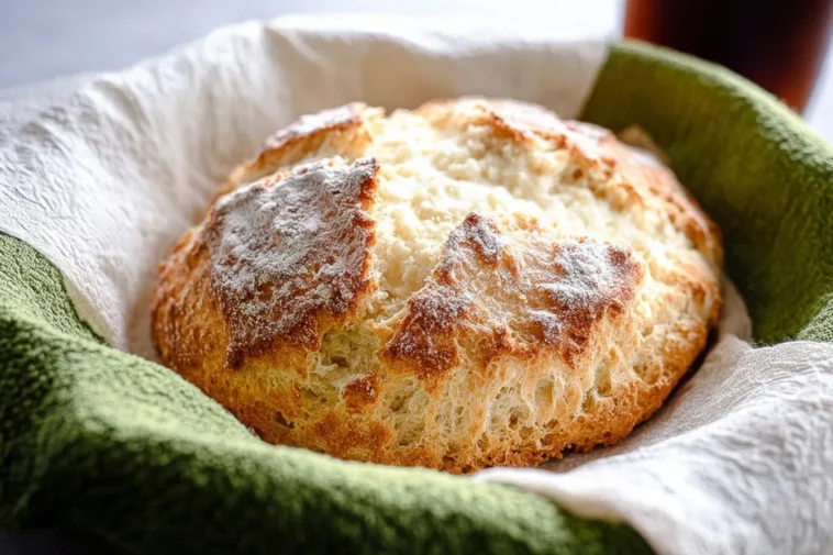 Easy Irish Soda Bread Fresh Out of the Oven
