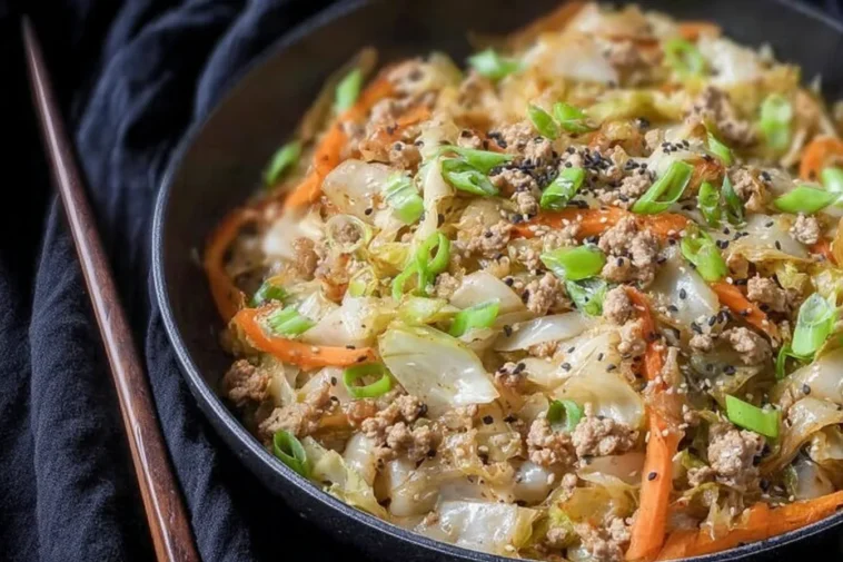 Egg Roll in a Bowl (One-Skillet, Keto) – Deliciously Easy Dinner 3 Egg Roll in a Bowl (One-Skillet, Keto) Delicious Meal