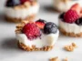 Colorful Frozen Yogurt Granola Cups Ready to Enjoy