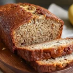 Delicious Greek Yogurt Banana Bread Slice