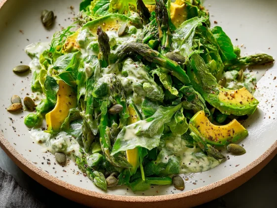 Fresh Green Goddess Salad