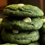 Delicious Green Velvet Cookies Freshly Baked