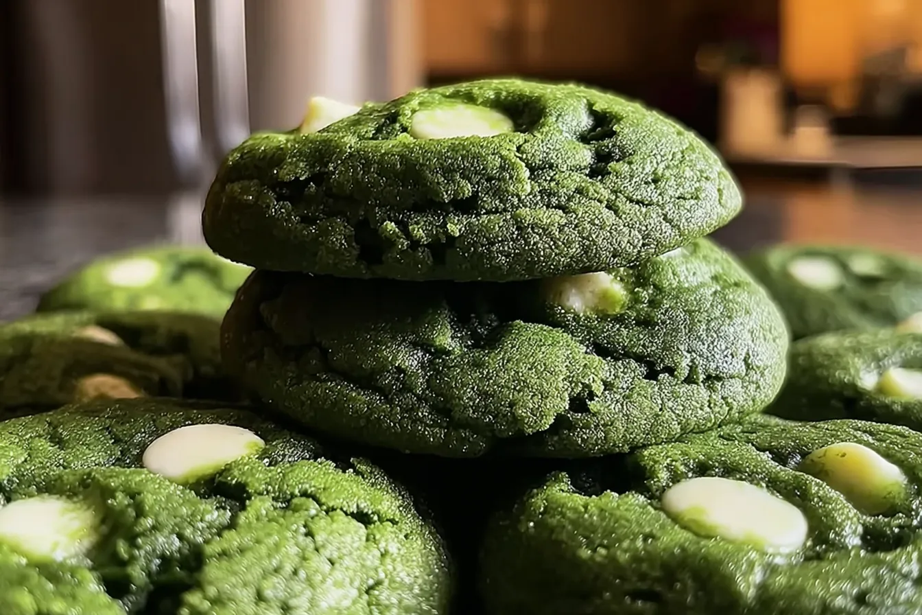 Green Velvet Cookies 