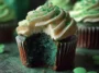 Green Velvet Cupcakes with Cream Cheese Frosting