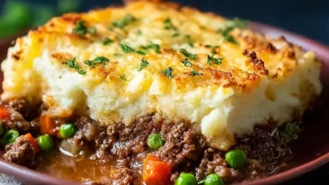 Ground Beef Shepherd’s Pie Freshly Baked
