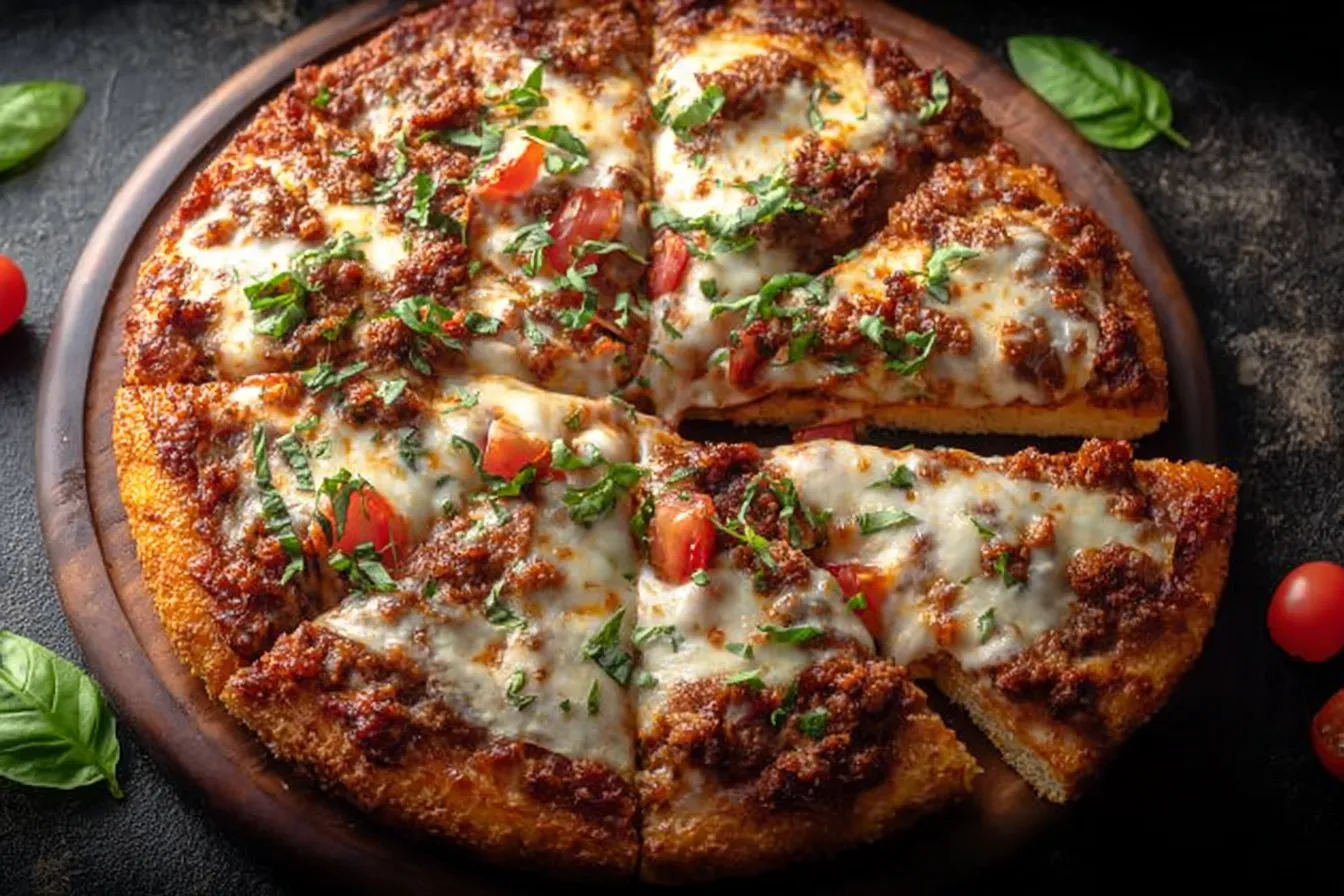 Ground Chicken Pizza Crust: Low-Carb Delight to Savor 3 Ground Chicken Pizza Crust Recipe - Healthy Pizza Alternative
