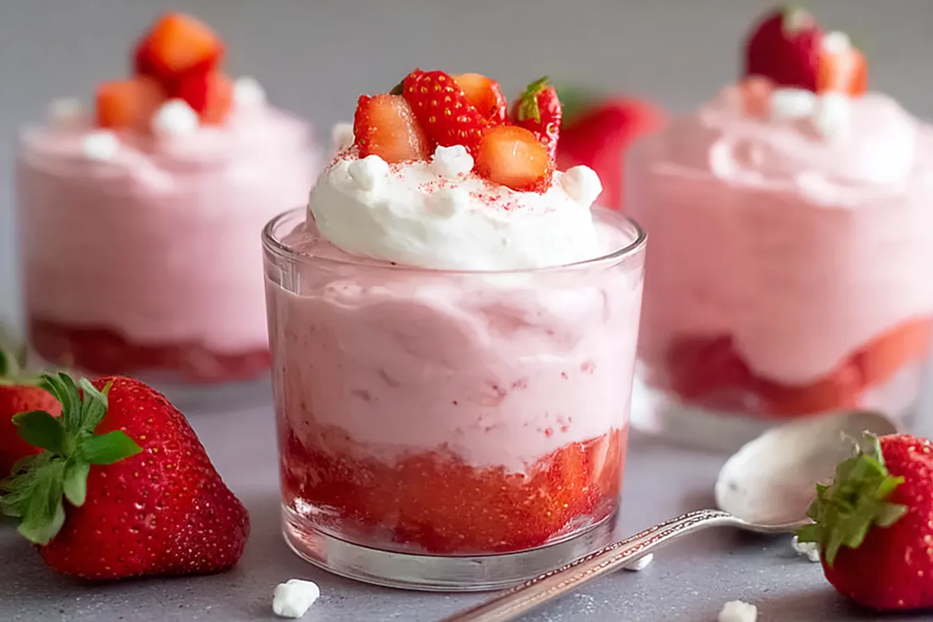 Healthy Strawberry Mousse Recipe 