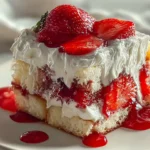 Heaven on Earth Cake Slices on a Beautiful Platter