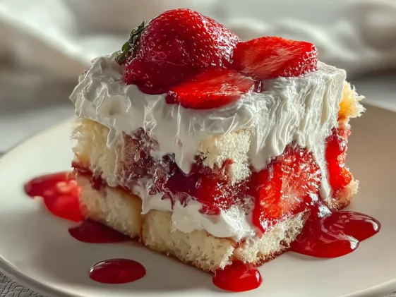 Heaven on Earth Cake Slices on a Beautiful Platter