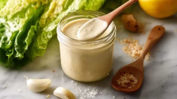 Creamy Homemade Caesar Dressing
