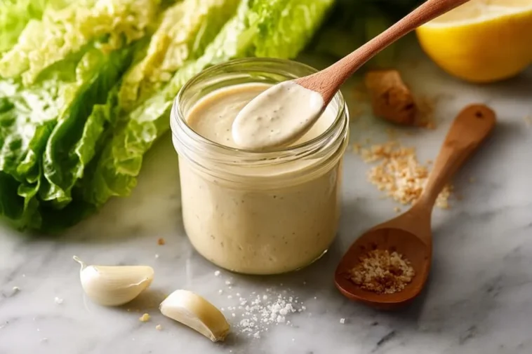 Homemade Caesar Dressing Recipe: A Delight for Your Salad 3 Creamy Homemade Caesar Dressing