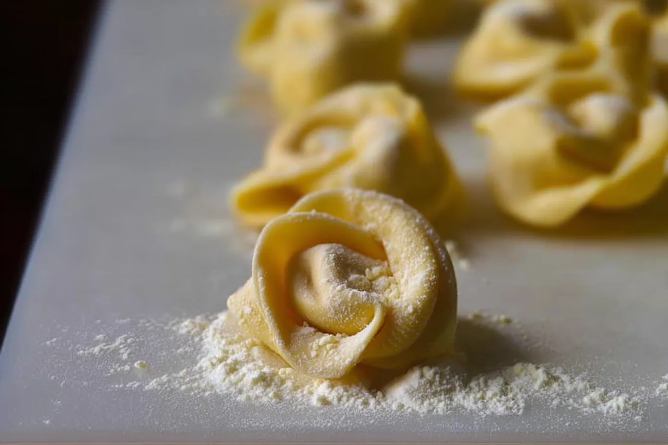 Homemade Cheese Tortellini 