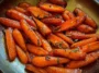 Honey Roasted Carrots on a Plate - Delicious Side Dish