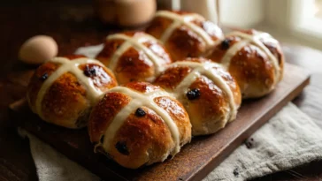 Hot Cross Buns Fresh from the Oven