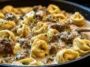 Irresistible Creamy One-Skillet Beef Stroganoff Tortellini