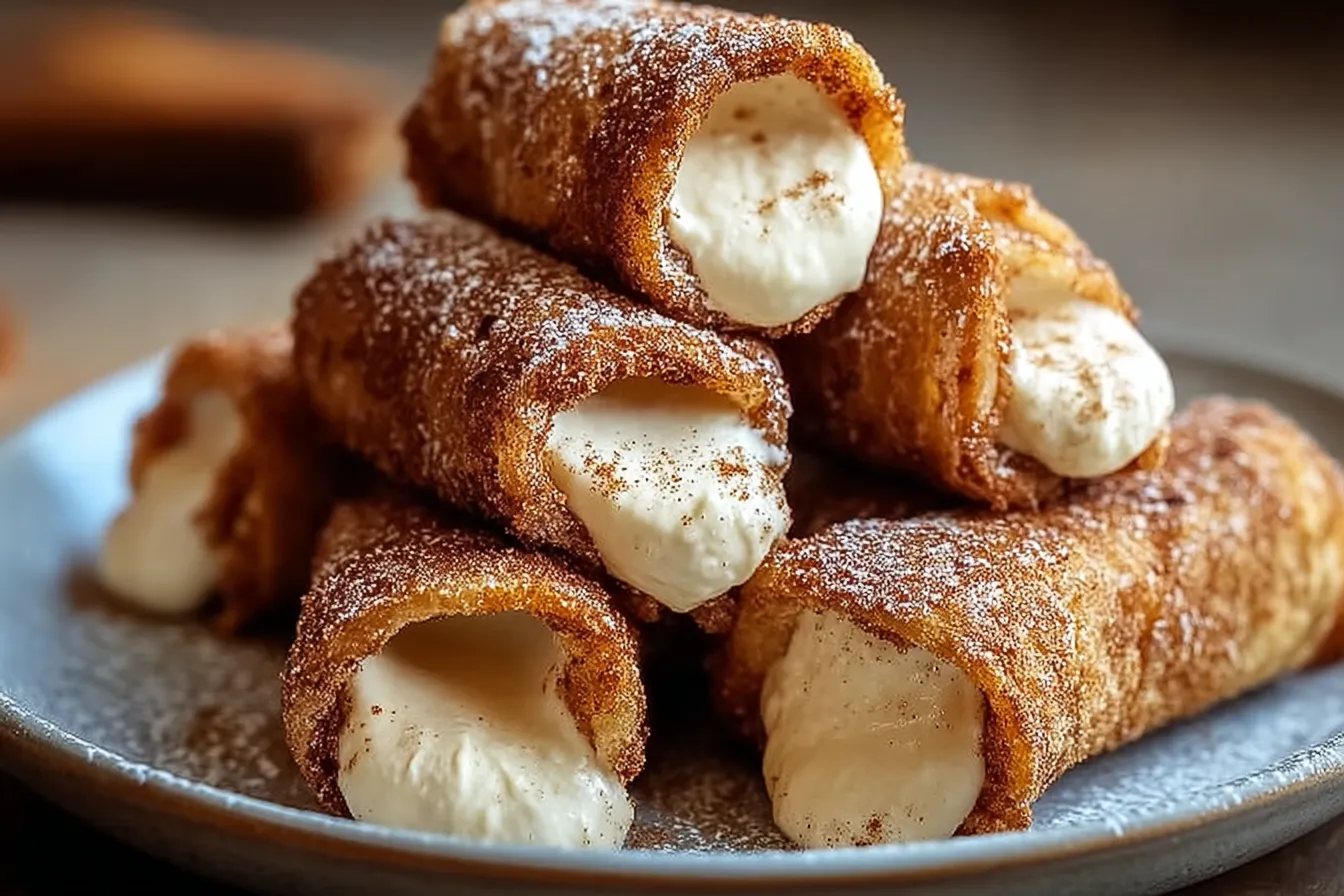 Irresistible Keto Cinnamon Cream Cheese Roll-Ups in 20 Minutes 