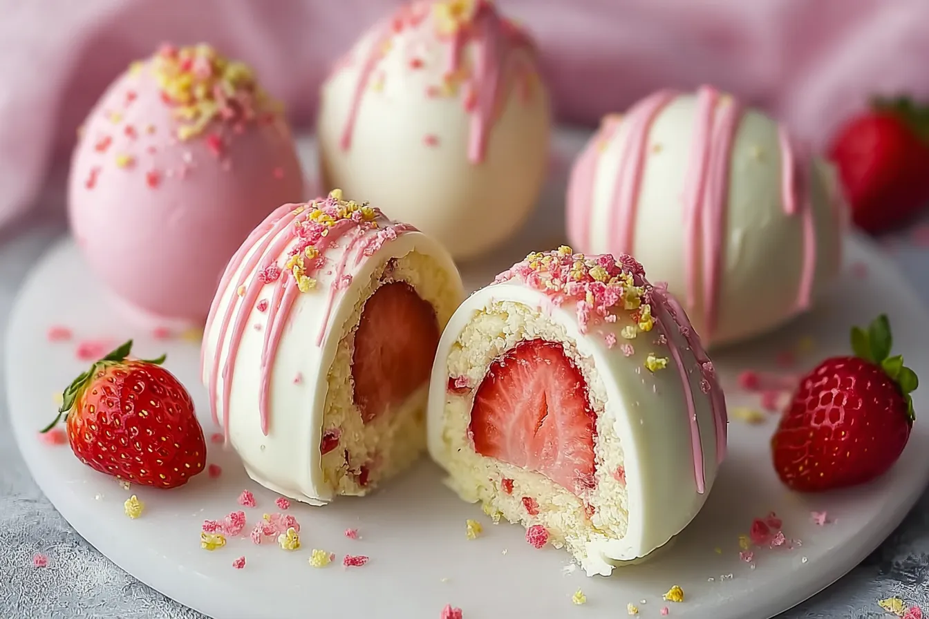 Irresistible Strawberry Shortcake Easter Egg Bombs for Spring Fun