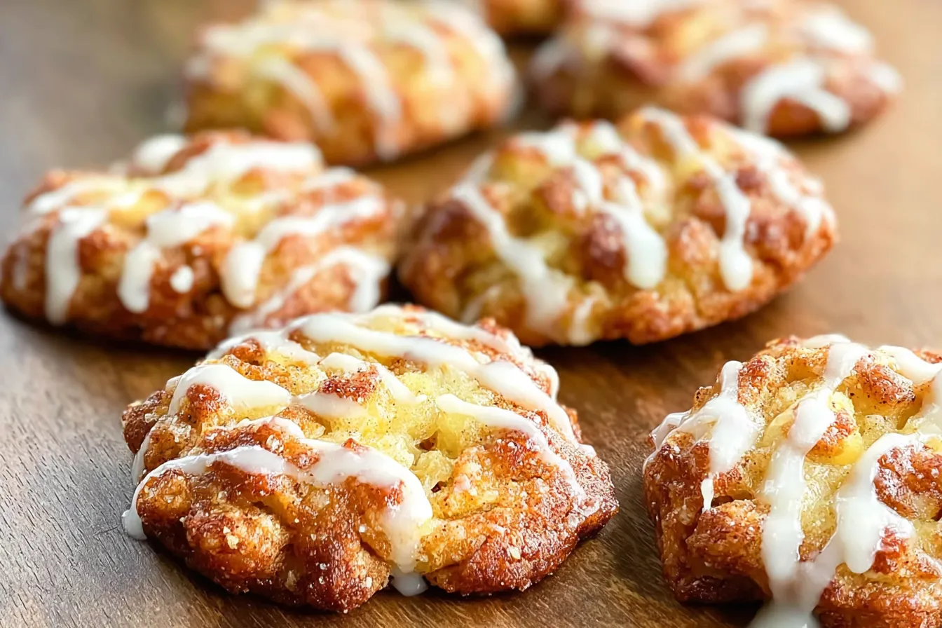 Keto Apple Fritter Cookies