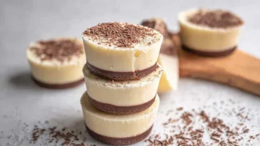 Delicious Keto Cheesecake Fat Bombs Plated