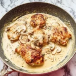 Keto Chicken Thighs with Creamy Mushrooms Sauce Delight 15 Keto Chicken Thighs with Creamy Mushrooms Sauce Plated