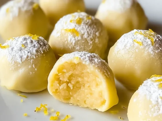 Lemon Truffles Ready to Delight Your Taste Buds