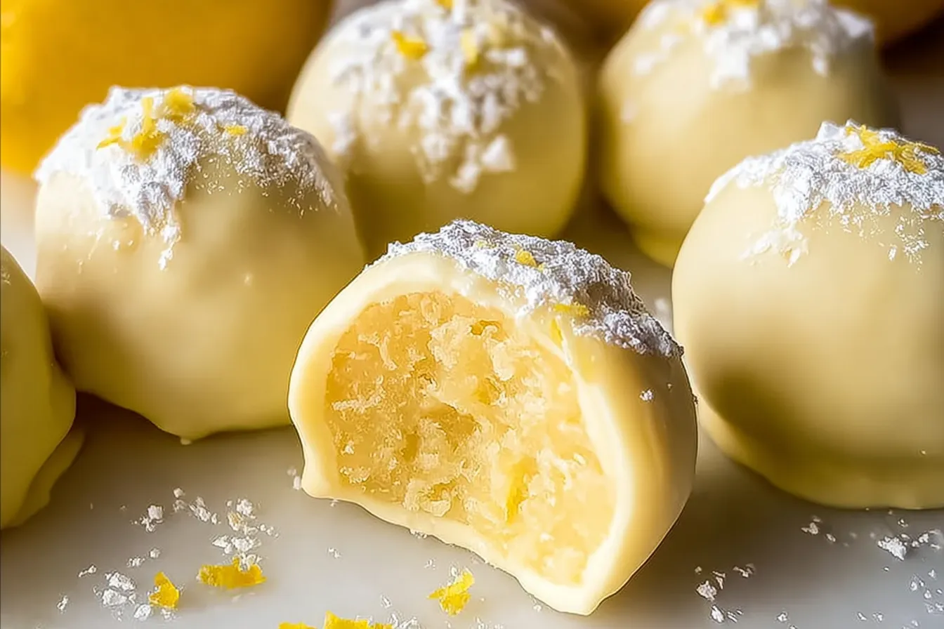 Lemon Truffles: Sweet & Zesty Treats You'll Cherish 4 Lemon Truffles