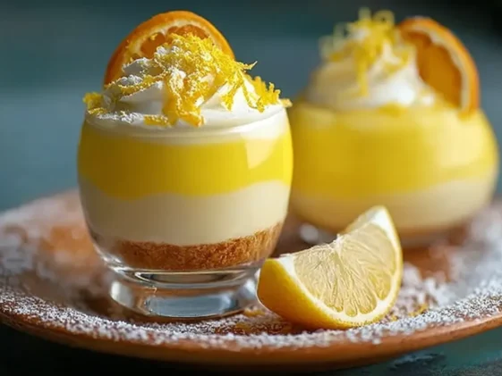 Limoncello-Inspired Dessert Platter