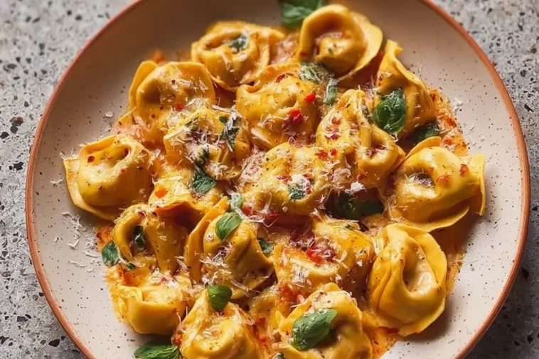 Delicious Marry Me Tortellini Plated for Romance