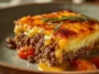 Pioneer Woman Cheeseburger Pie Ready to Serve