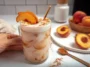 Refreshing Peach Cobbler Chai Latte - Perfect Summer Sip