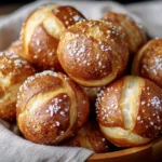 Sourdough Discard Pretzel Bites Freshly Baked