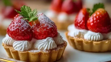 Mini Strawberry Tarts - A Perfect Spring Dessert