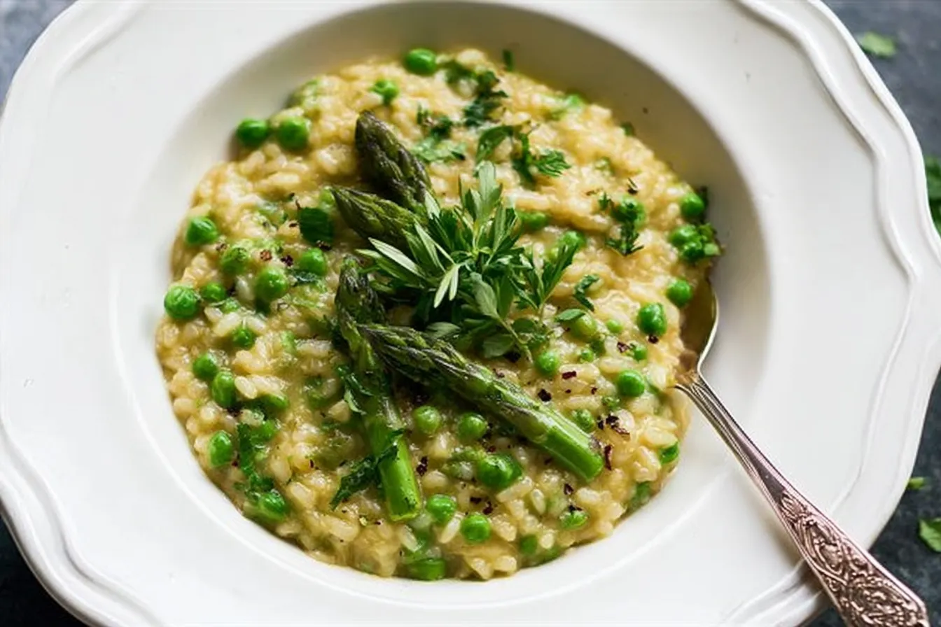Spring Pea and Asparagus Risotto: A Delightful Spring Dish 4 Spring Pea and Asparagus Risotto