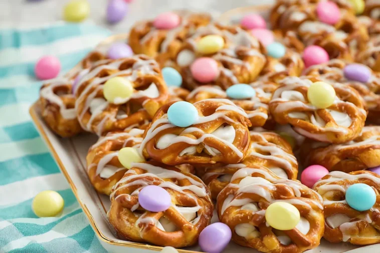 Delicious Spring Pretzel Bites Fresh from the Oven