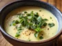 Lush Bowl of Creamy Spring Veggie Soup