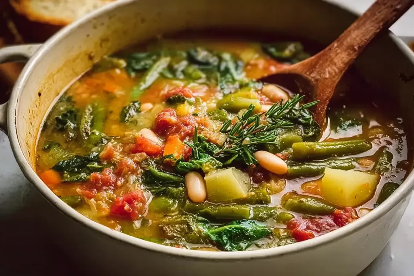 Springtime Minestrone Soup