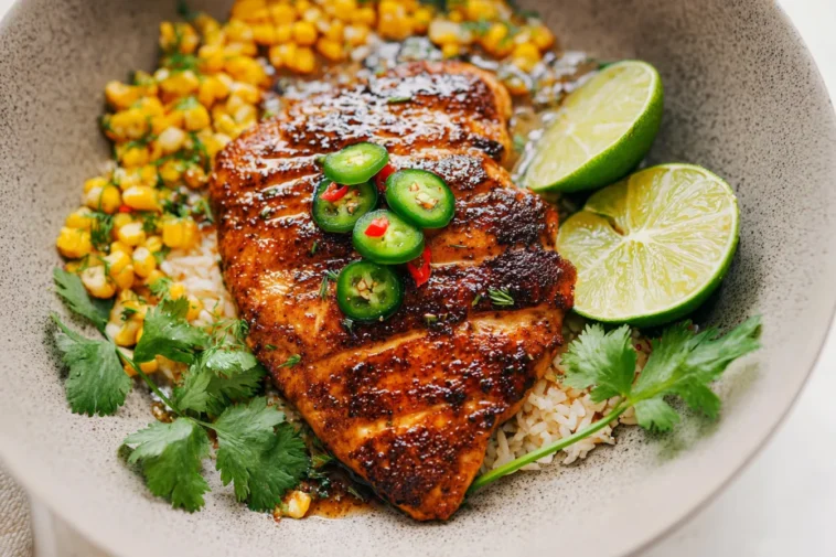 Colorful Summer Chicken Dish